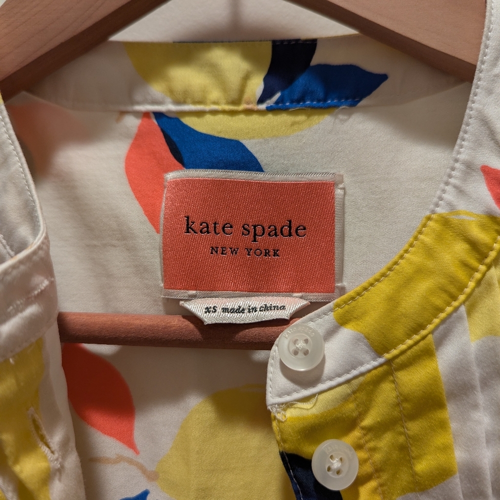 Kate Spade Lemon Dress XS worn twice